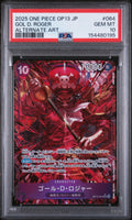 One Piece JP Gol D. Roger Alternate Art 2025 OP13-064 PSA10&nbsp;