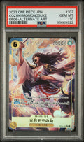 One Piece JP Kozuki Momonosuke Alternate Art 2023 OP06-107 PSA10