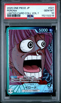 One Piece JP Perona Limtd Card C. Vol. I 2025 OP06-021 PSA10&nbsp;