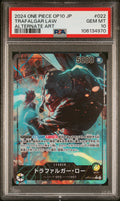 One Piece JP Trafalgar Law Alternate Art 2024 OP10-022 PSA10