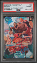 One Piece JP Urouge Special Alternate Art 2024 OP10-021 PSA10
