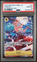 One Piece JP Yamato Alternate Art 2024 OP04-112 PSA10
